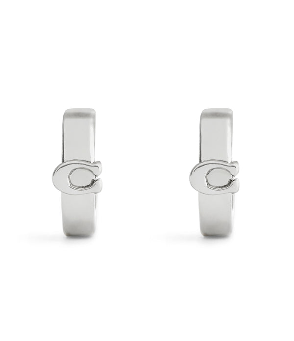 Signature C Huggie Earrings