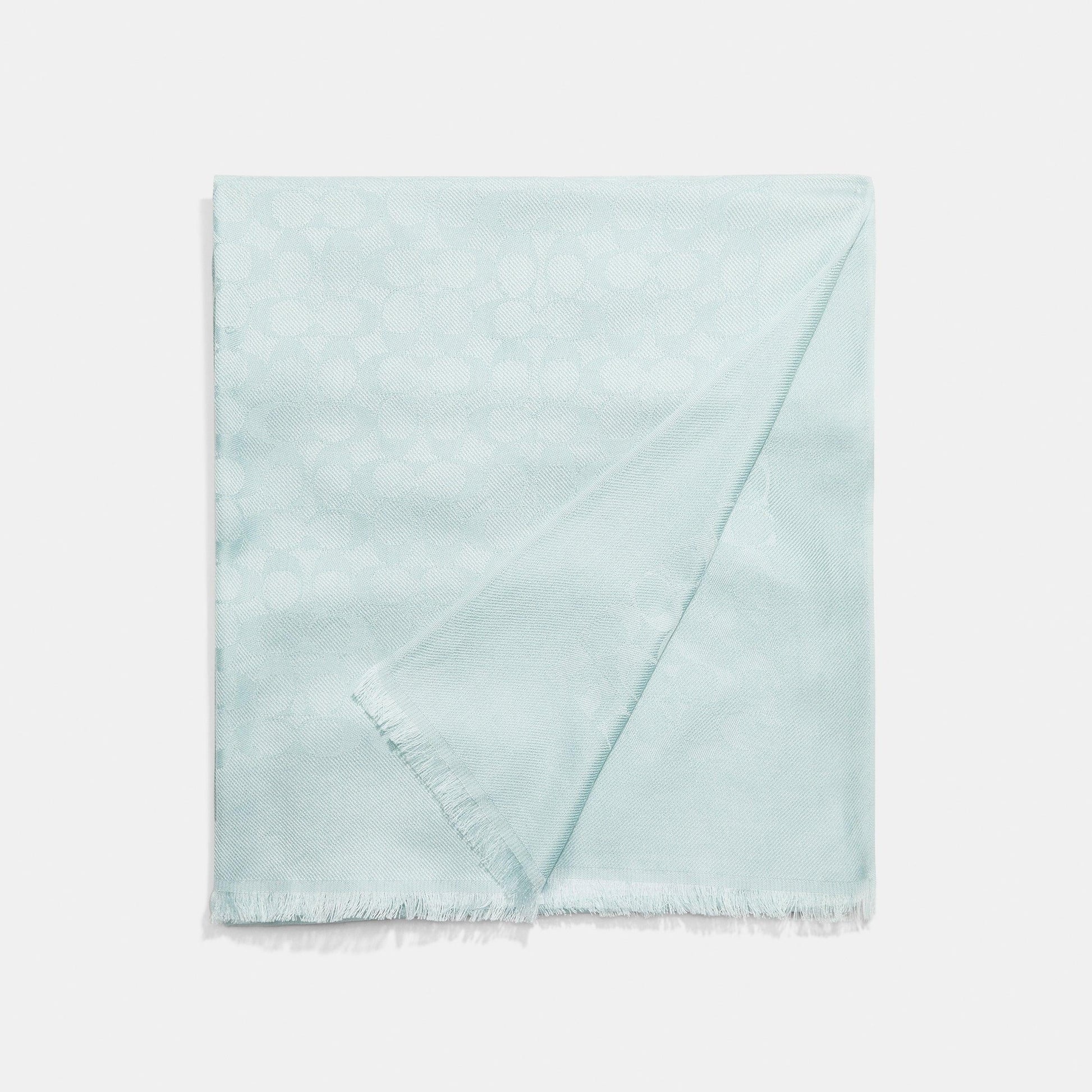 Bicolor Signature Signature Stole - COACH Saudi Arabia Official Site