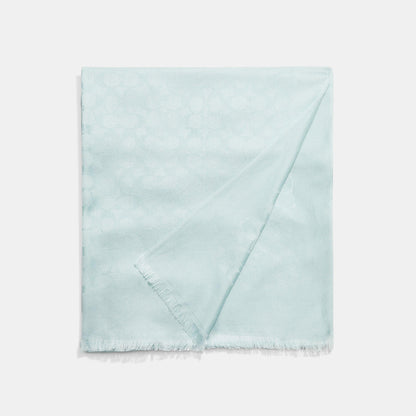 Bicolor Signature Signature Stole - COACH Saudi Arabia Official Site