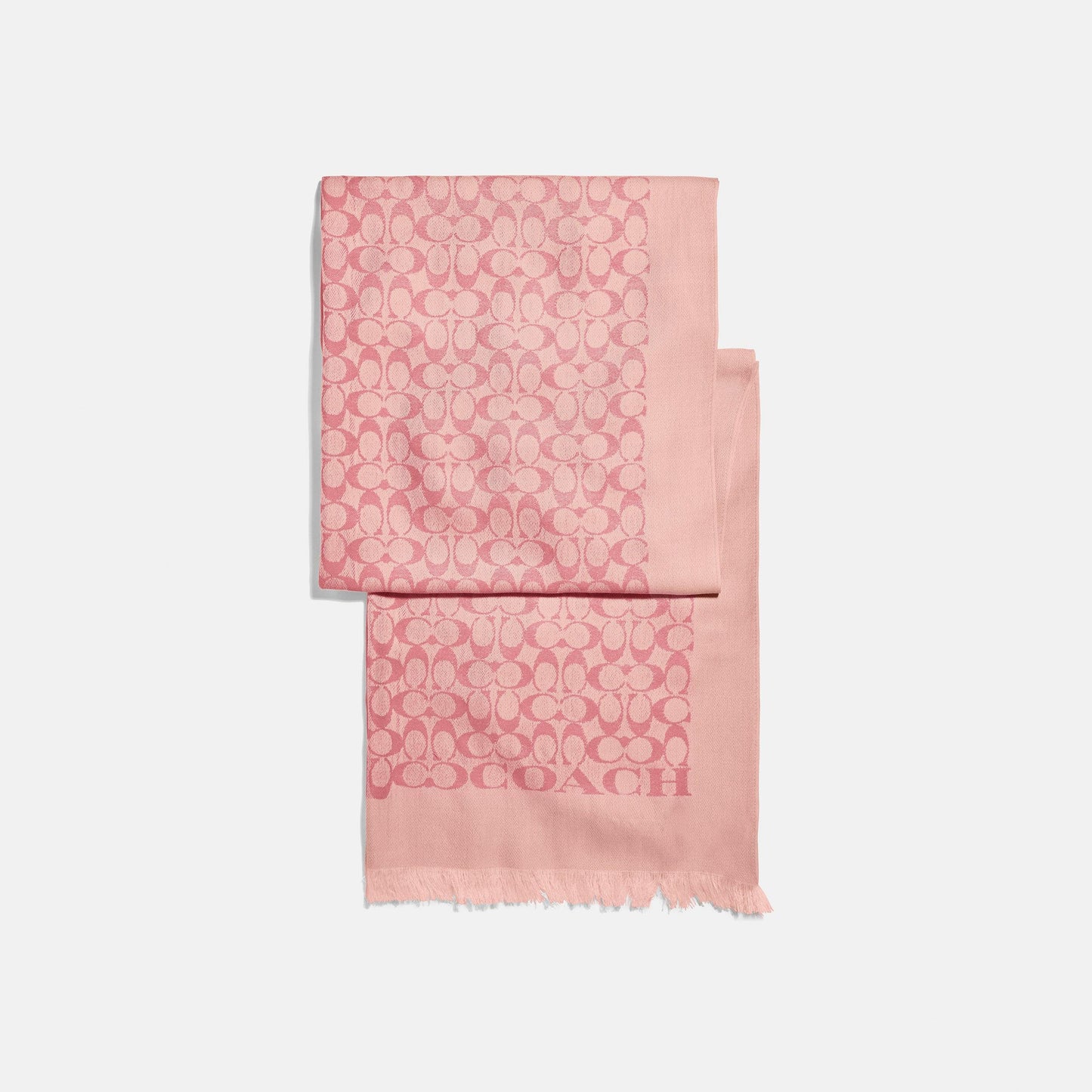 Bicolor Signature Signature Stole - COACH Saudi Arabia Official Site