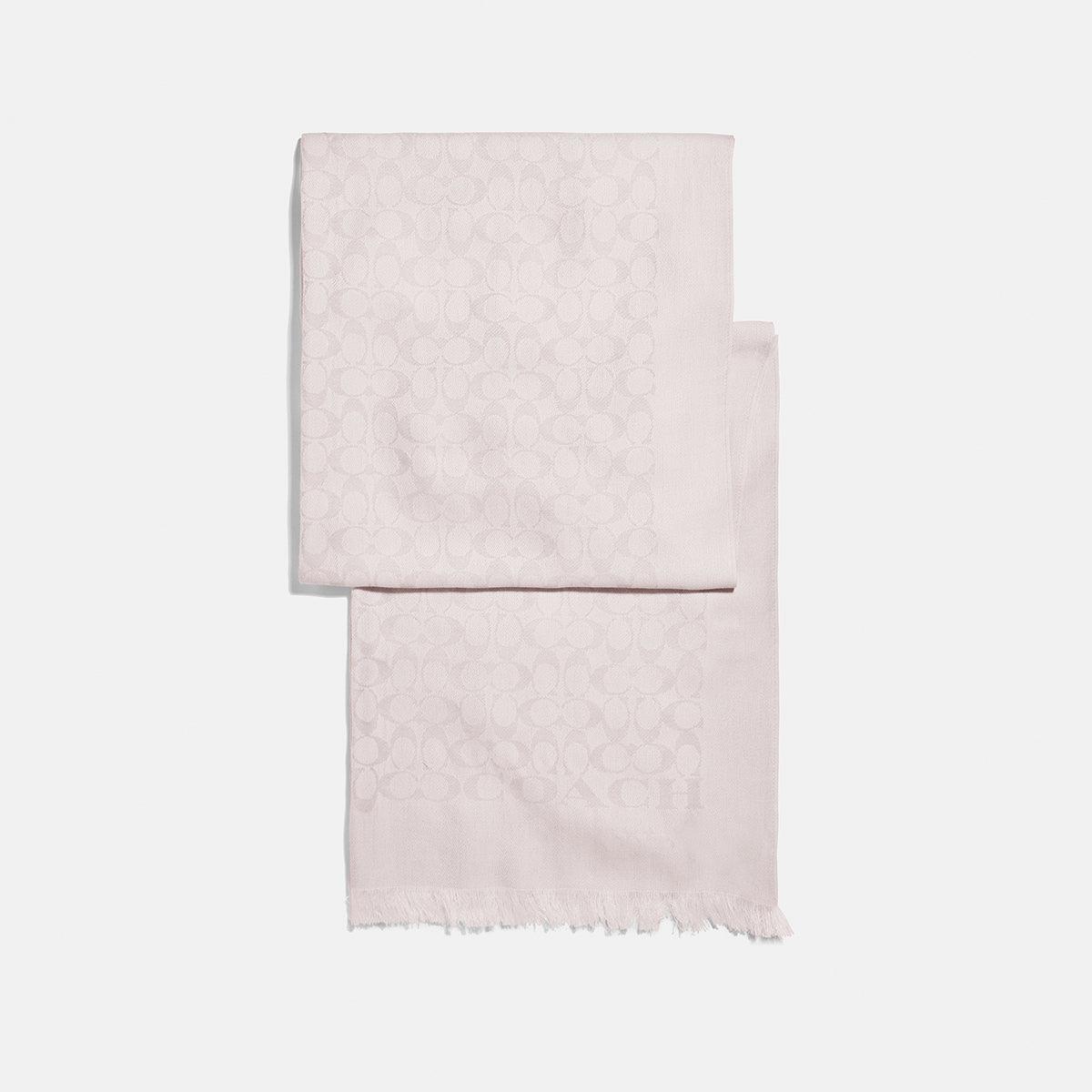 Bicolor Signature Signature Stole - COACH Saudi Arabia Official Site