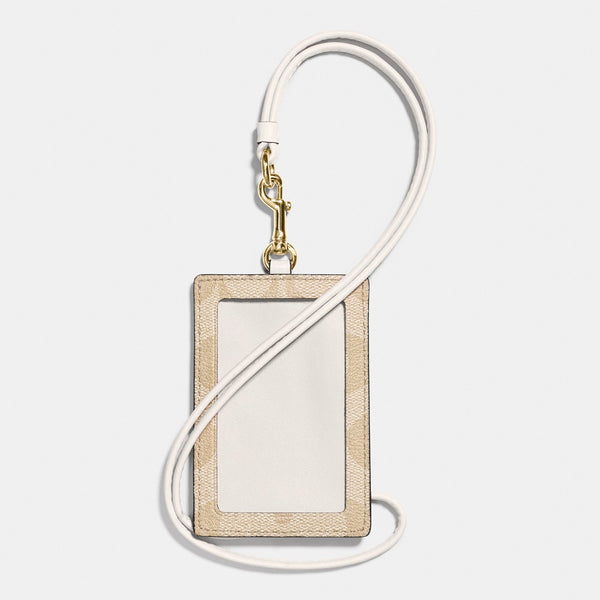 Id Lanyard In Signature Canvas