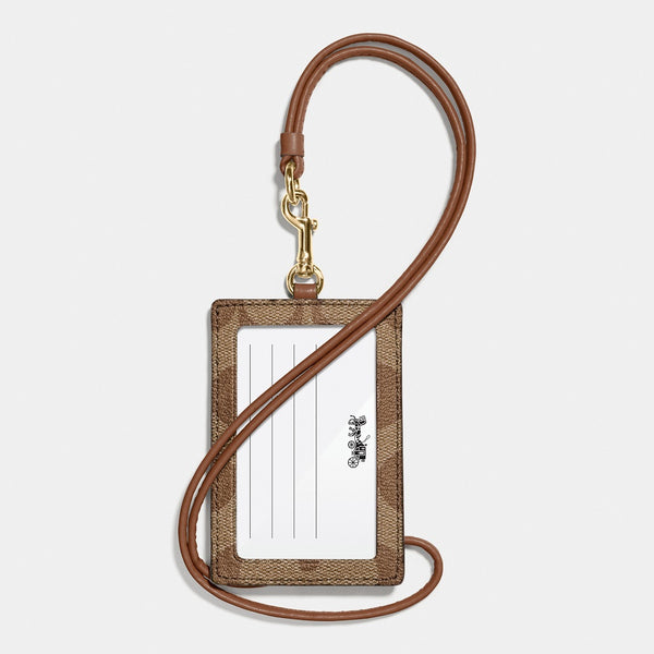 Id Lanyard In Signature Canvas