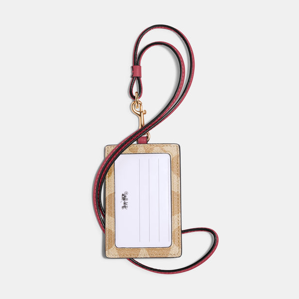 Id Lanyard In Signature Canvas