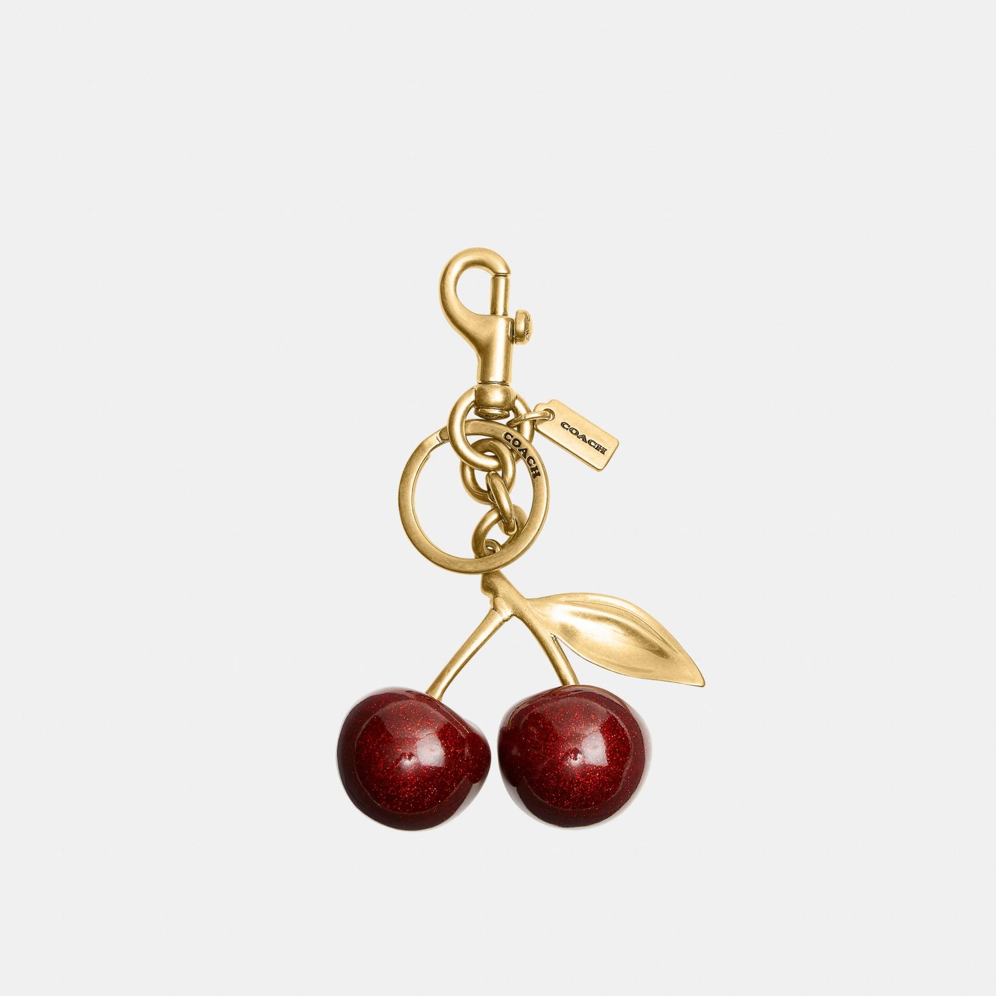 77840-Cherry Bag Charm-B4/Red Apple