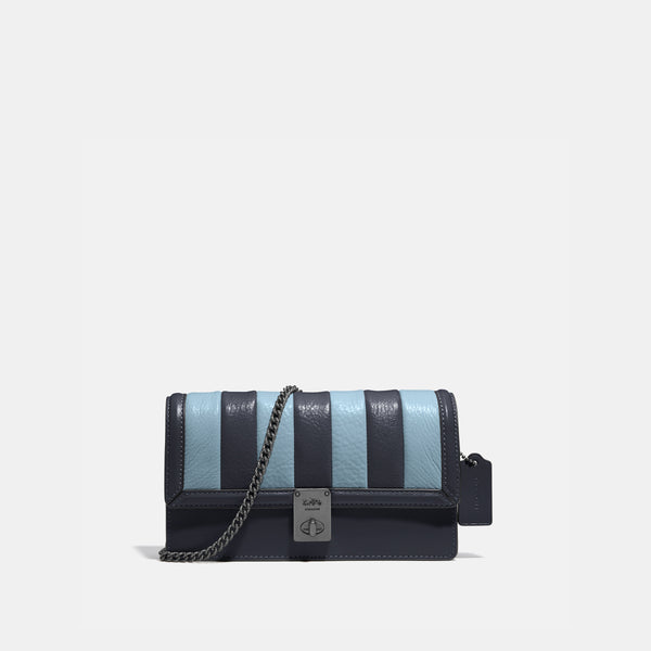 Hutton Clutch With Colorblock Quilting