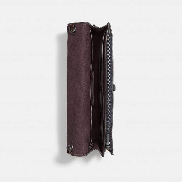 Hutton Clutch With Colorblock Quilting