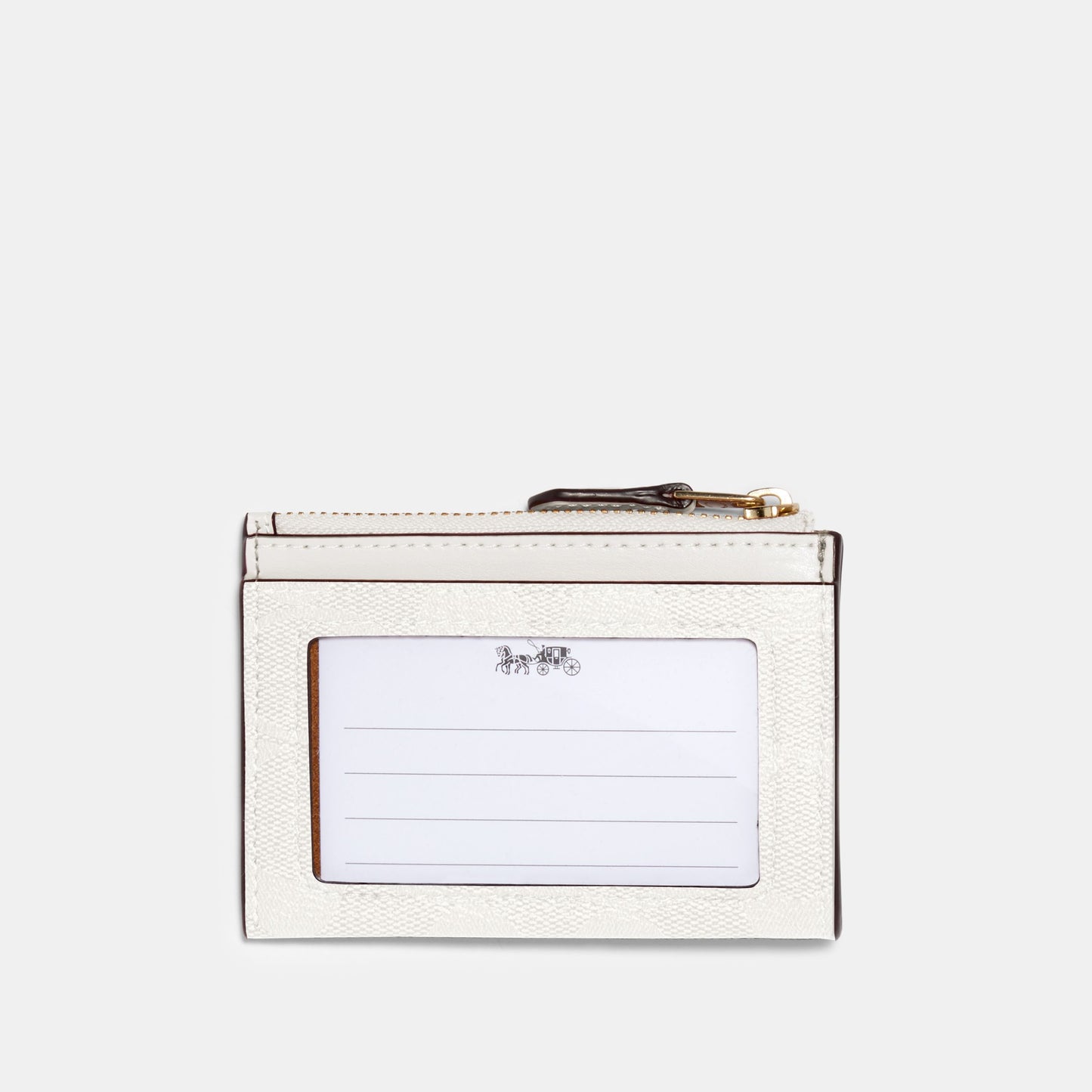 88208-Mini Skinny Id Case In Signature Canvas-Im/Chalk/Glacierwhite