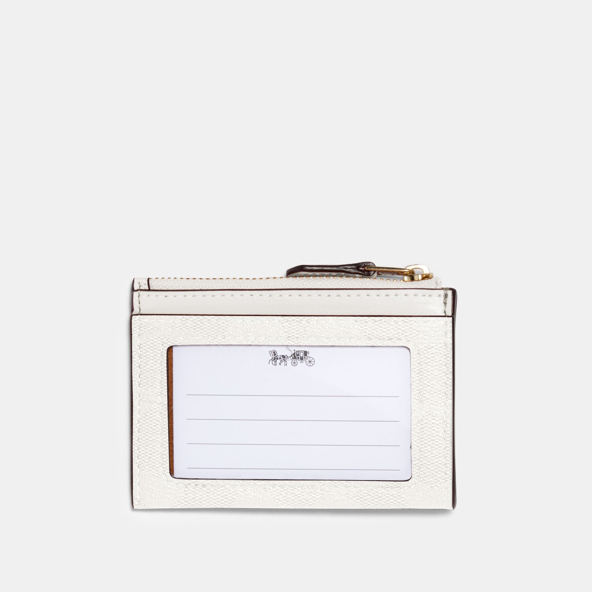 88208-Mini Skinny Id Case In Signature Canvas-Im/Chalk/Glacierwhite