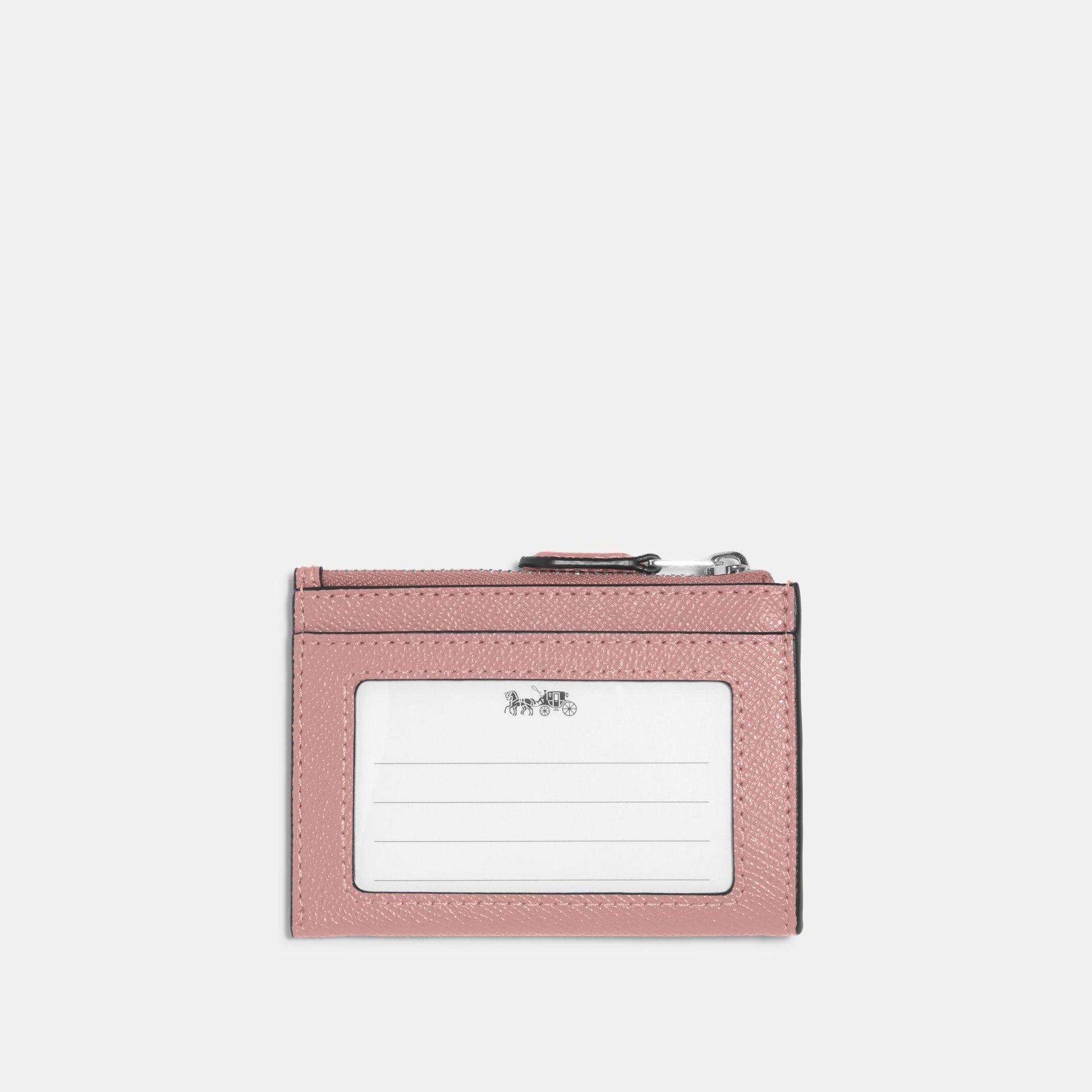 88250-Crossgrain Leather Mini Id Skinny 2-SV/LIGHT PINK