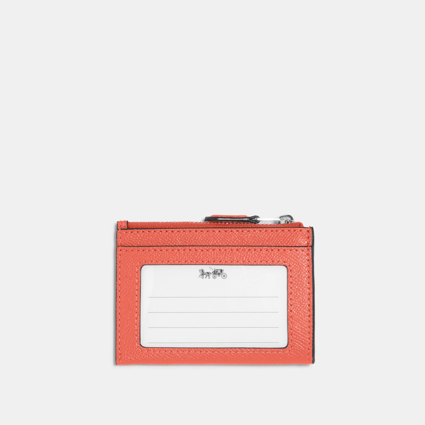 88250-Crossgrain Leather Mini Id Skinny 2-SV/TANGERINE