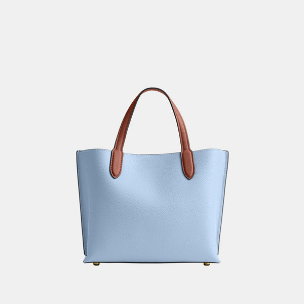 Willow Tote Bag 24 in Colorblock with Signature Canvas Interior