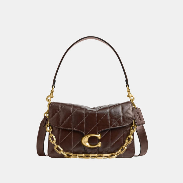 Chain Tabby Shoulder Bag With Quilting