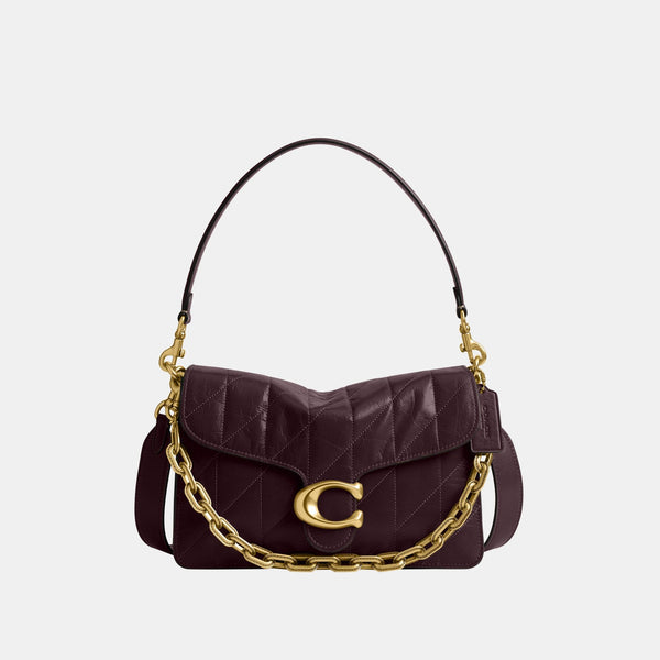 Chain Tabby Shoulder Bag With Quilting