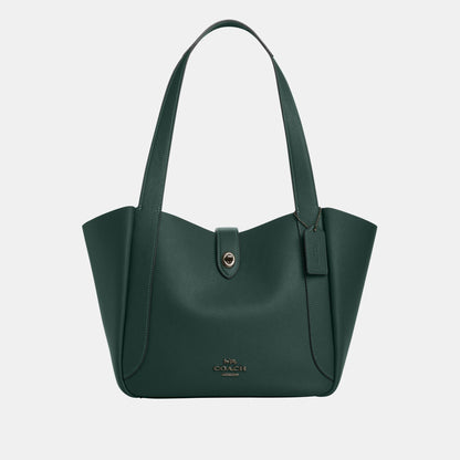 CAL17-Hadley Turnlock Tote Bag-Qb/Dark Teal