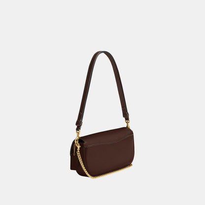 CAN90-Brook Flap Chain Bag-B4/Maple