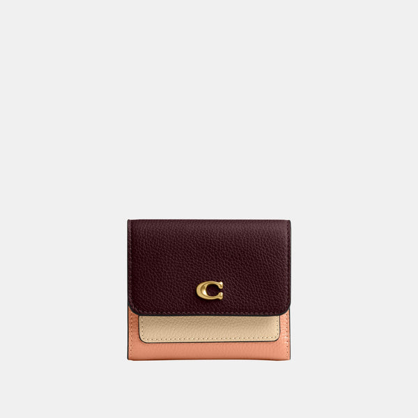Mila Small Flap Wallet In Colorblock