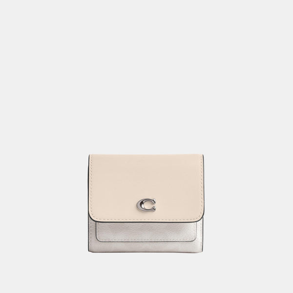 Mila Small Flap Wallet In Signature Canvas