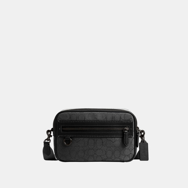 Theo Camera Bag In Signature Jacquard