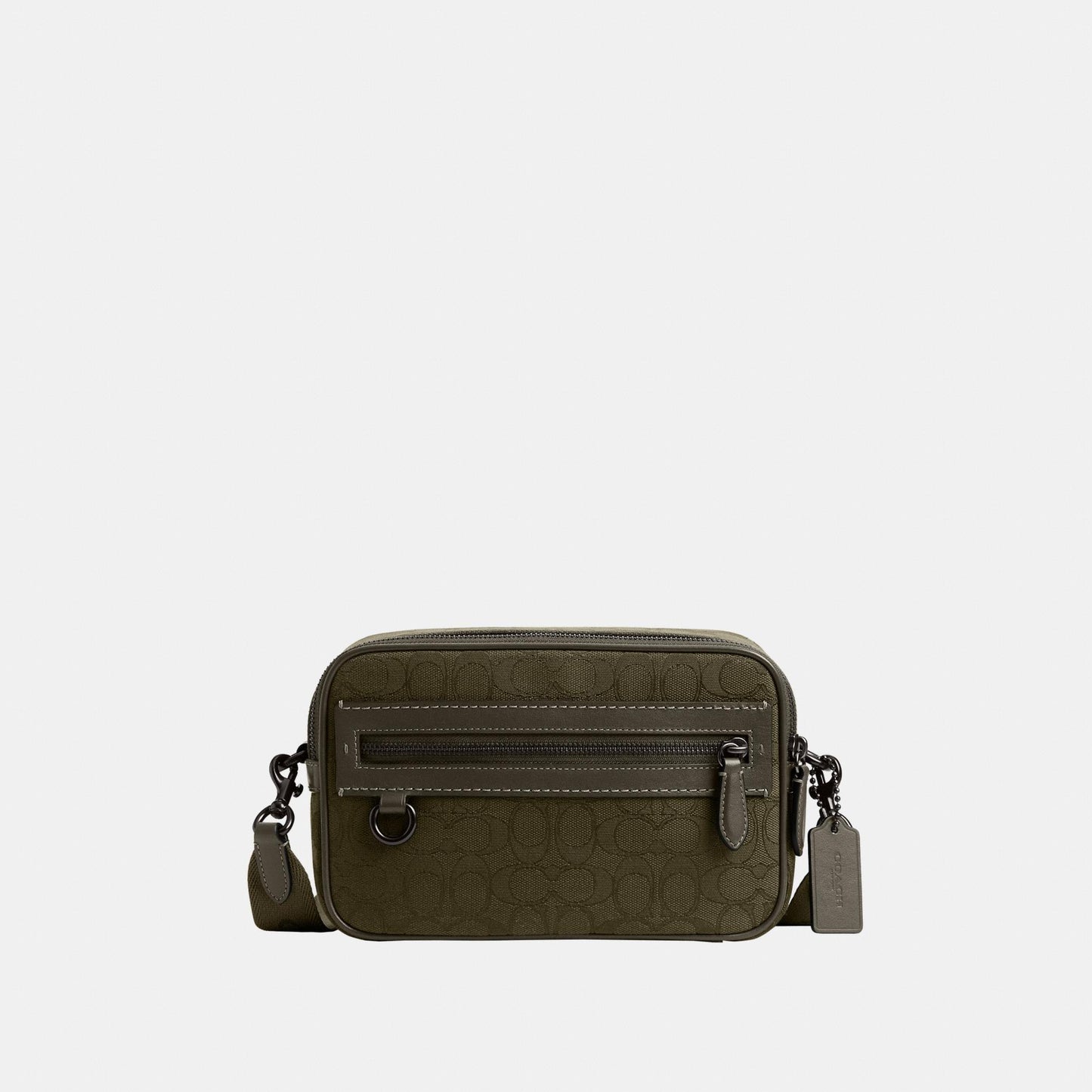 Theo Camera Bag In Signature Jacquard