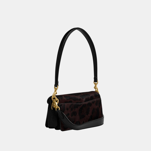 Tabby Shoulder Bag 20 In Haircalf With Leopard Print