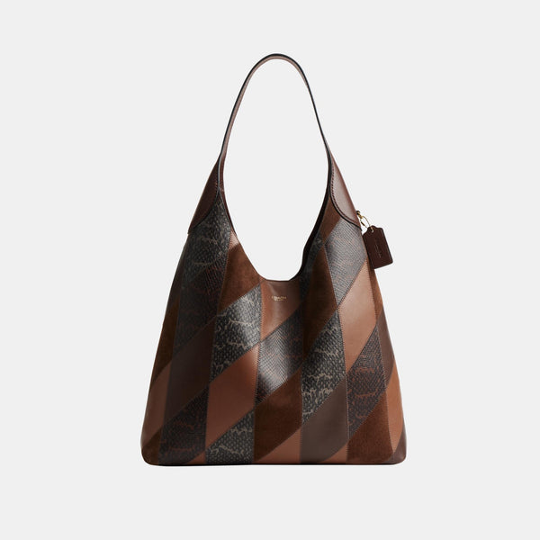 Brooklyn Shoulder Bag 39 With Snakeskin Patchwork