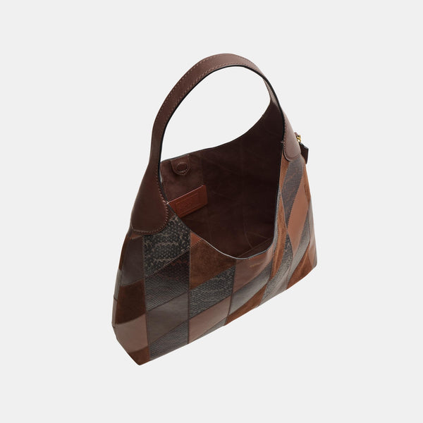 Brooklyn Shoulder Bag 39 With Snakeskin Patchwork