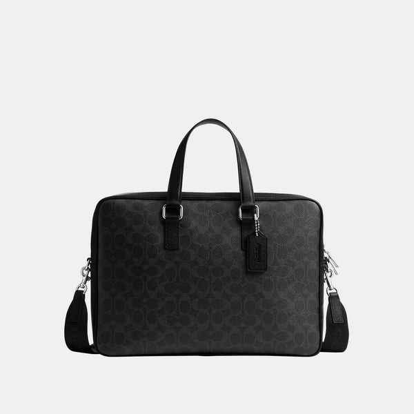 Caden Brief Bag In Signature Canvas