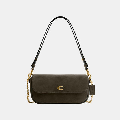 CCD07-Brook Flap Chain Bag-B4/Olive