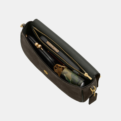 CCD07-Brook Flap Chain Bag-B4/Olive