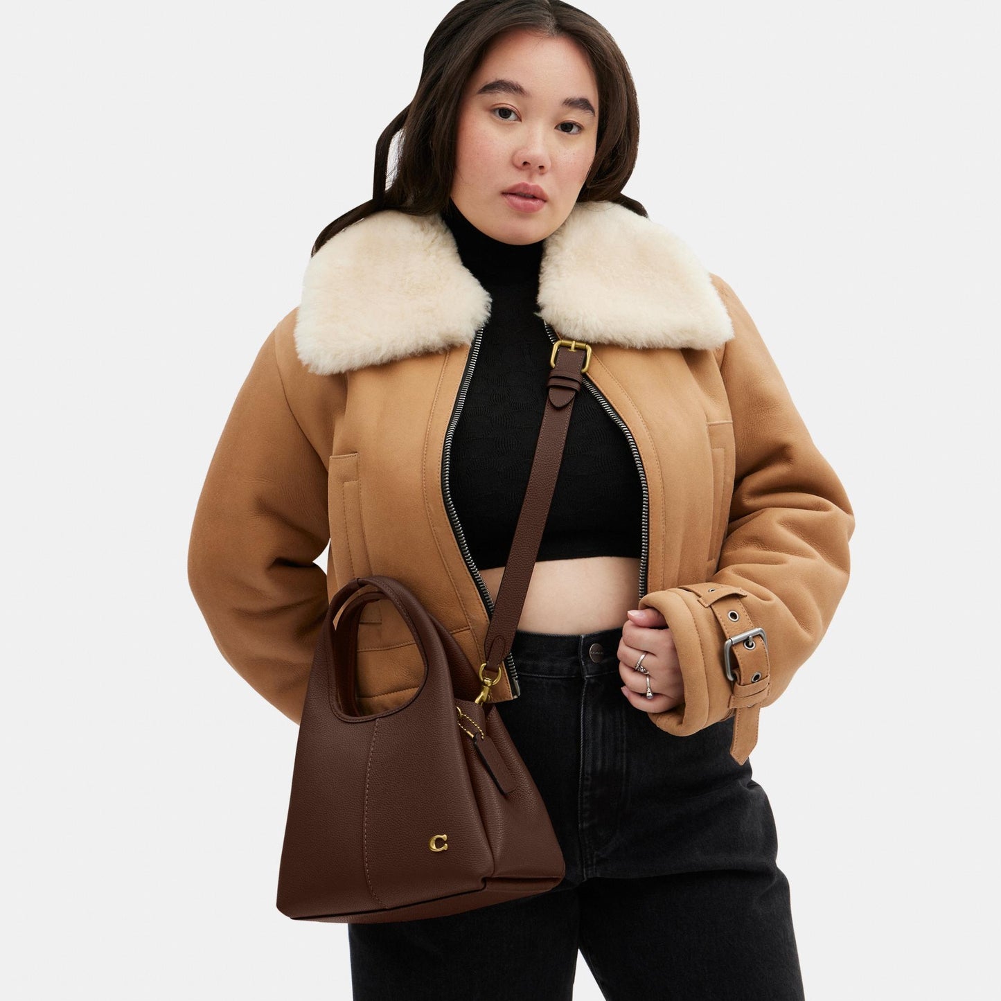 CM545-Lana Shoulder Bag 23-B4/Maple