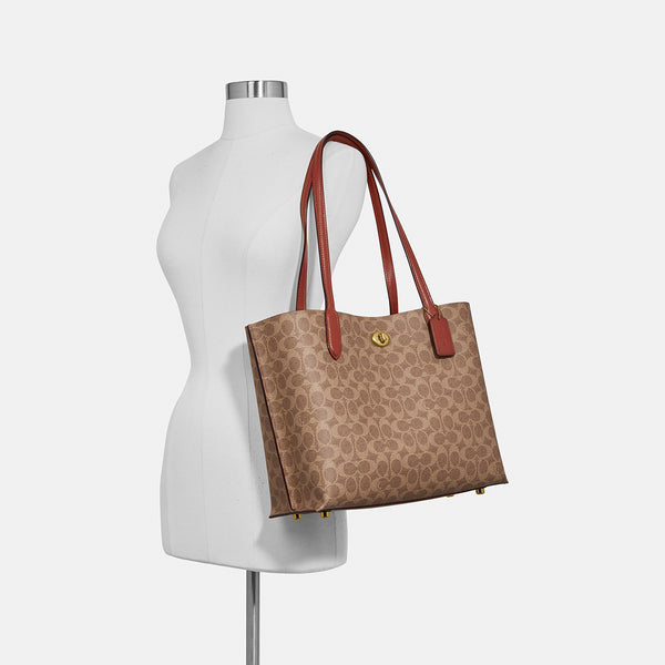 Willow Tote Bag In Signature Canvas
