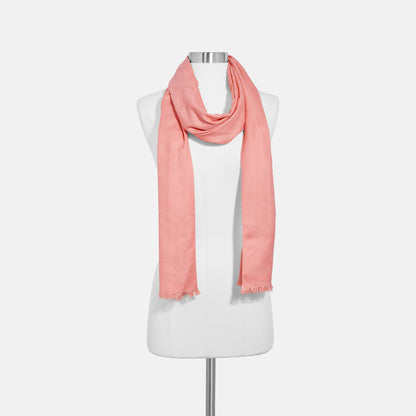 C2501-Horse And Carriage Print Jacquard Stole