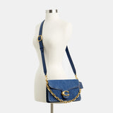 CAN14-Chain Tabby Shoulder Bag-B4/Deep Blue