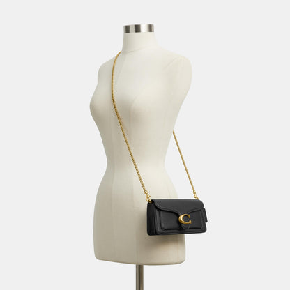 CBF14-Tabby Chain Crossbody Bag 19-B4/Black