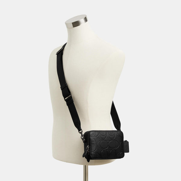 Charter Crossbody Bag 19 In Maxi Signature Leather