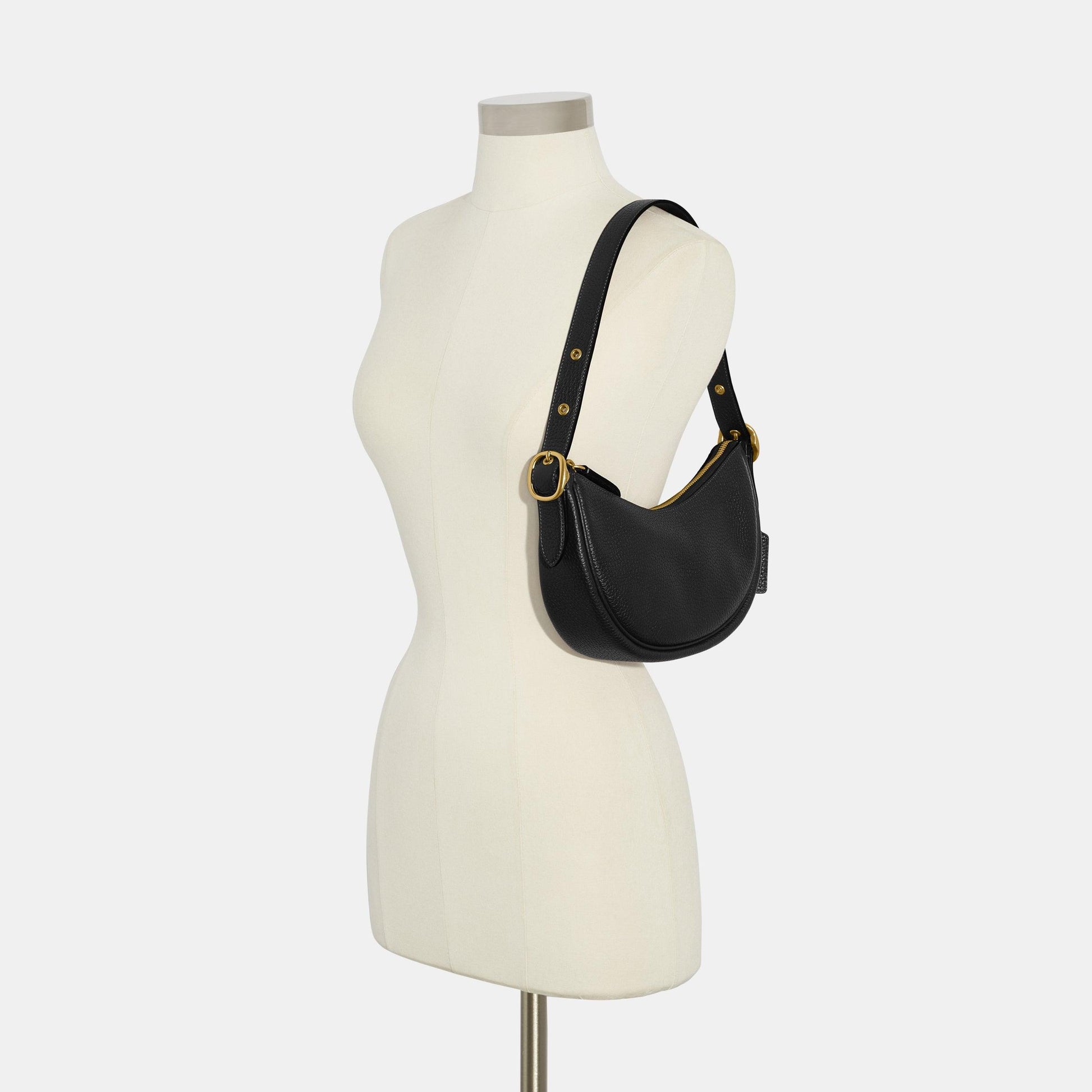 cc439-Luna Shoulder Bag-B4/Yellow Gold