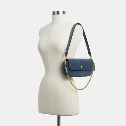 CCD07-Brook Flap Chain Bag-B4/Light Denim