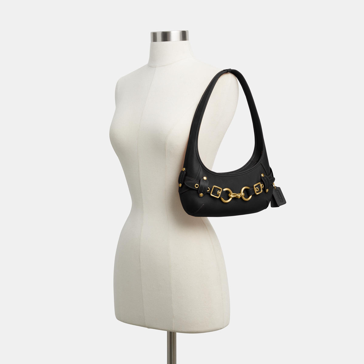 CEN80-Belted Ergo Shoulder Bag 26-B4/Black