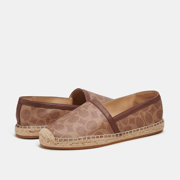 حذاء "كولينز إسبادريلCollins Espadrille" من القماش بنقشة ماركة كوتش