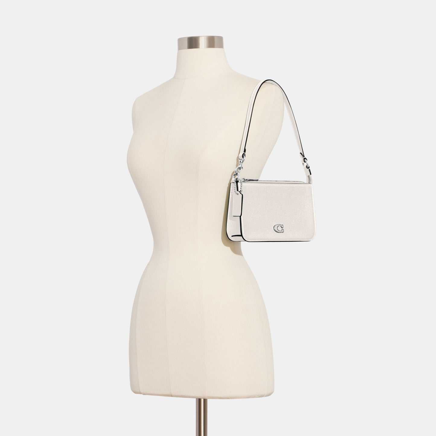 cj797-Pouch Bag With Signature Canvas Interior