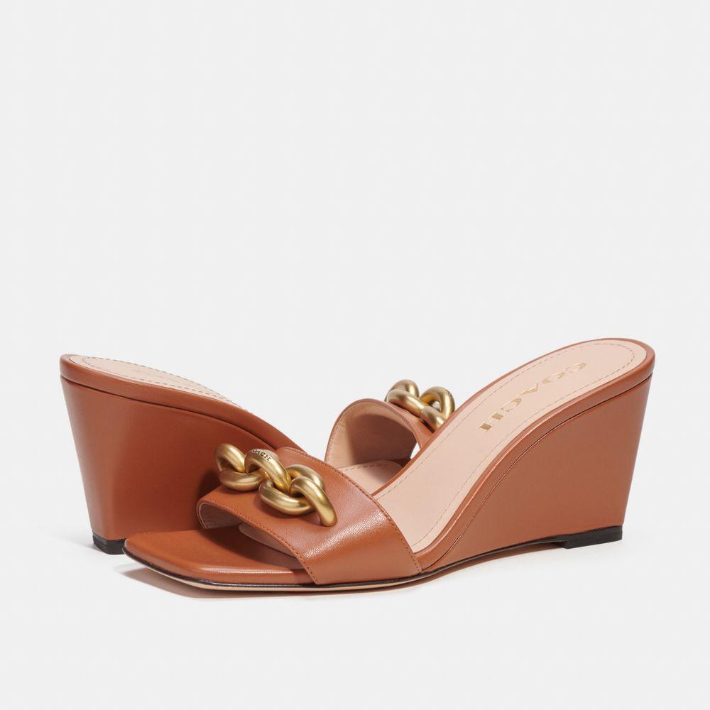 CK001-Elise Wedge-Burnished Amber