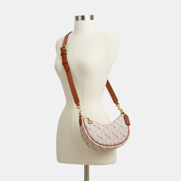 Mira Shoulder Bag With Horse And Carriage Print