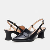 CM757-Nikola Hybrid Slingback-Black