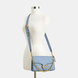 CY919-Chain Tabby Shoulder Bag-B4/Bluebell