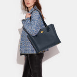 coach-c0691-Willow Tote In Colorblock