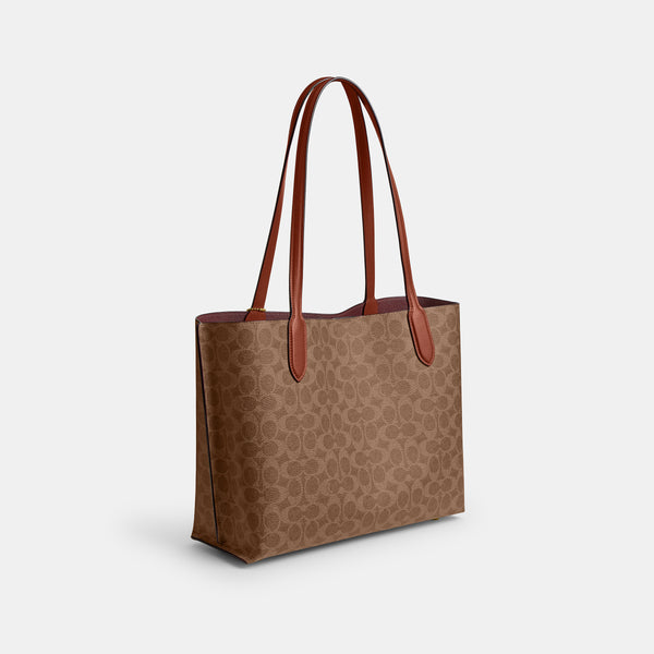 Willow Tote Bag In Signature Canvas