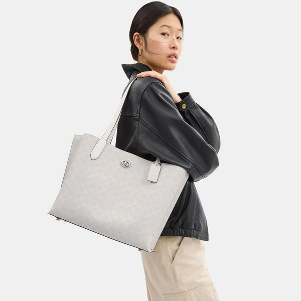 Willow Tote Bag In Signature Canvas