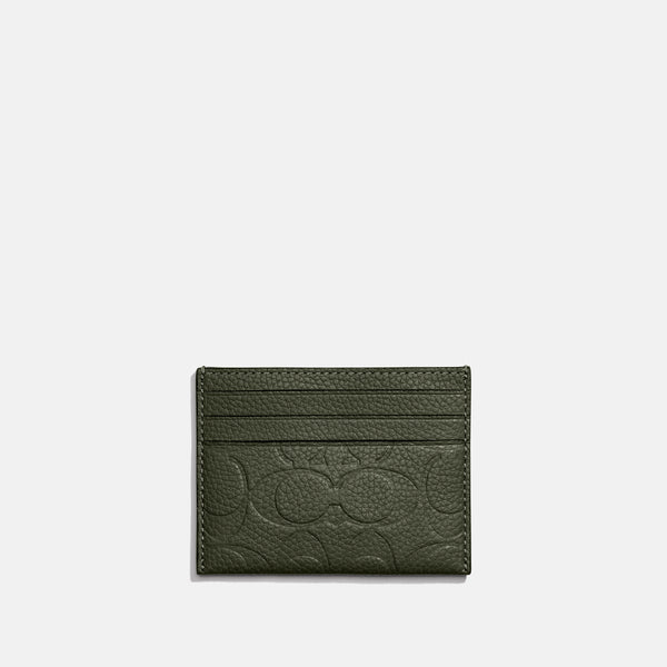 Card Case In Signature Leather