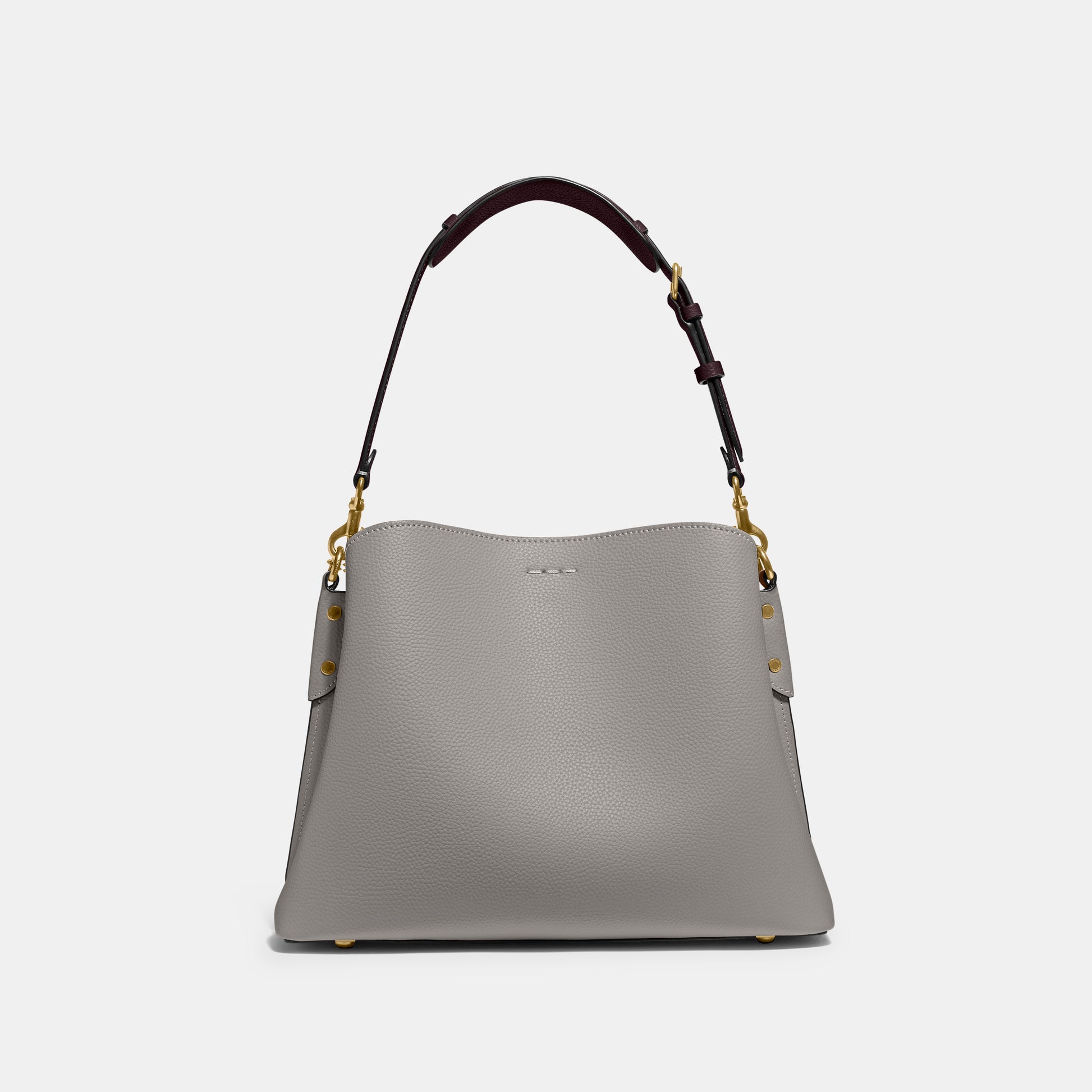 C2590-Willow Shoulder Bag In Colorblock-B4/Dove Grey Multi